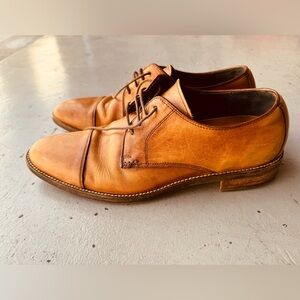 Cole haan Mens captoe oxfords- tan